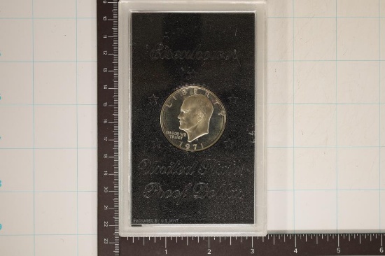 1971 IKE SILVER DOLLAR (BROWN PACK) NO BOX