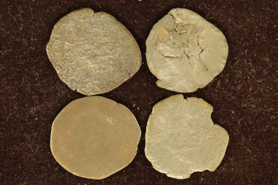 4-LATE ROMAN EMPIRE ANCIENT COINS