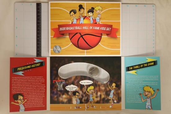 2020 BASKETBALL HALL OF FAME KIDS SET CONTAINS: