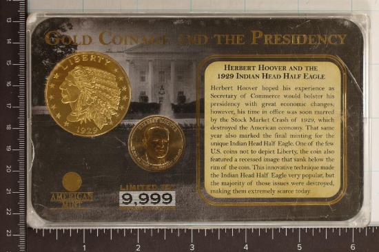 GOLD COINAGE AND THE PRESIDENTIAL $1 COIN SET: