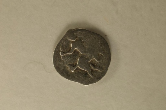 SILVER RUSSIAN WIRE MONEY CIRCA 1532-1584