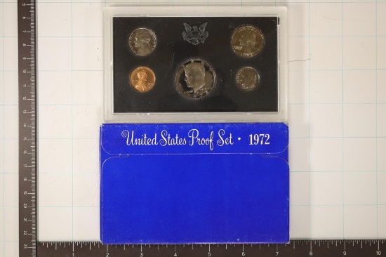 1972 US PROOF SET (WITH BOX)