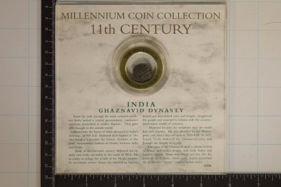 MILLENNIUM COIN COLLECTION 11TH CENTURY INDIA