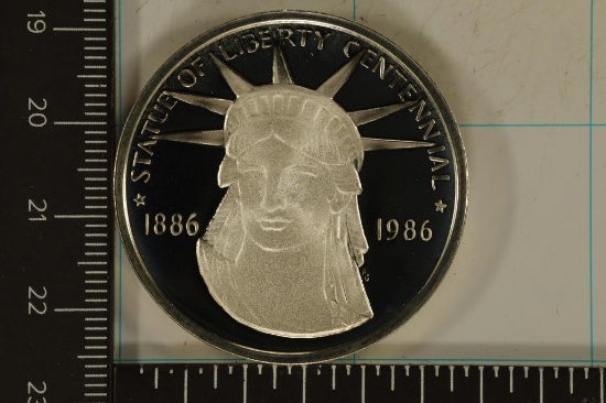 1886-1986 US SILVER PF STATUE OF LIBERTY