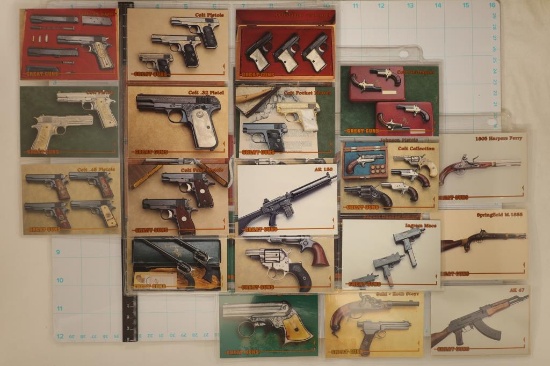 28 GREAT GUNS TRADING CARDS ALL IN UNC CONDITION