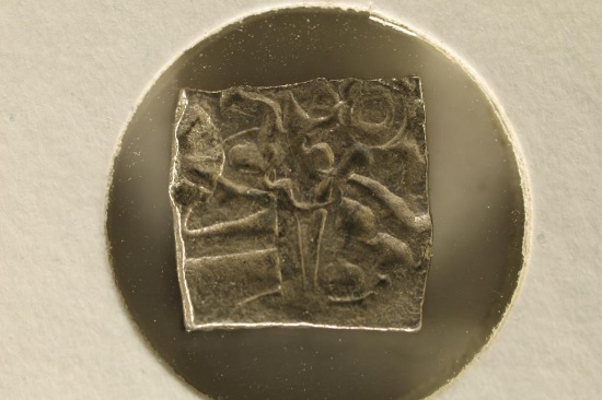 INDIA SILVER PUNCH COIN FROM 400B.C.-100A.D.