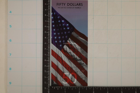 2020-A UNITED STATES $50 POLYMER FANTASY BILL