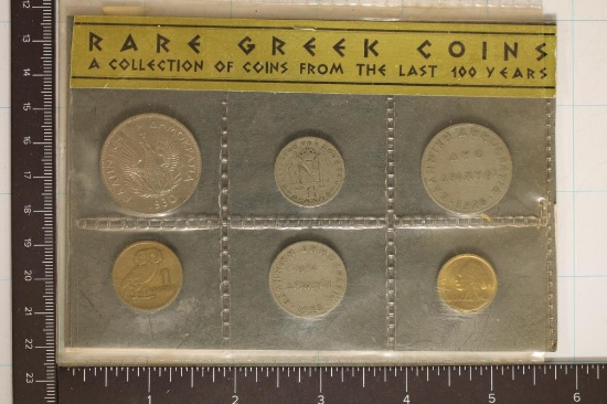 RARE GREEK COINS, A COLLECTION OF COINS FROM THE