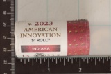 2023 $25 BU ROLL OF AMERICAN INNOVATION INDIANA