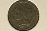 1874 THREE CENT PIECE (NICKEL)