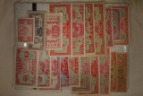20 CHINESE HELL NOTES ALL COLORIZED