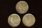 1940-P/D/S SILVER MERCURY DIMES AU / UNC