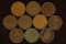 10- INDIAN HEAD CENTS: 1880-1889