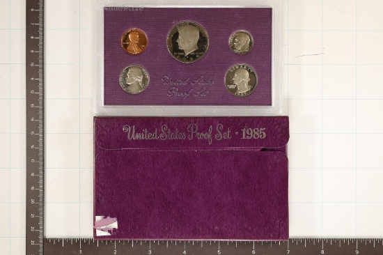 1985 US PROOF SET (WITH BOX)