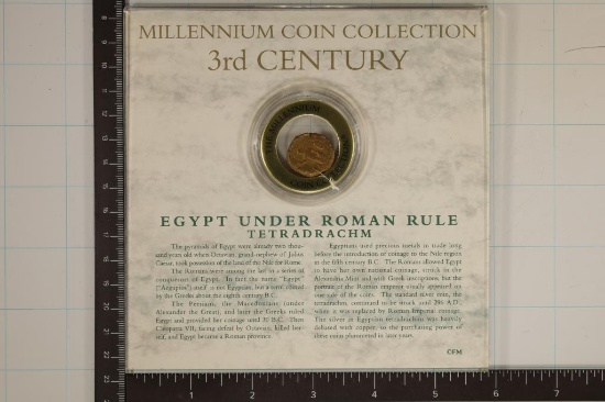 MILLENNIUM COIN COLLECTION 3RD CENTURY EGYPT