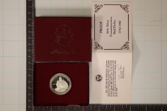 1982-S GEORGE WASHINGTON COMMEMORATIVE SILVER