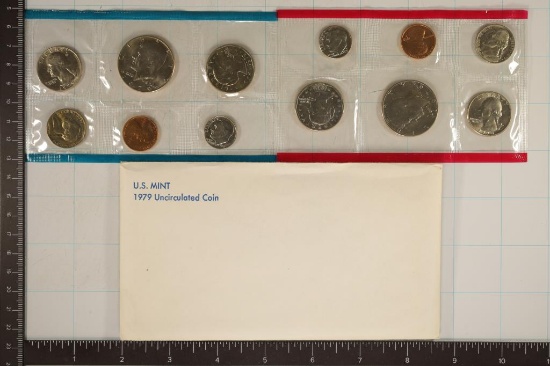 1979 US MINT SET (UNC) P/D (WITH ENVELOPE)