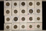 ERRORS: 20 JEFFERSON NICKEL: 1949-1973 INCLUDES