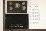 1993 US SILVER PROOF SET (WITH BOX)