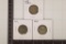 2-1919 & 1927 INDIA SILVER 20 CENT