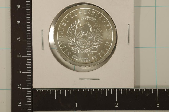 1 TROY OZ .999 FINE SILVER UNC ROUND 2013 SILVER
