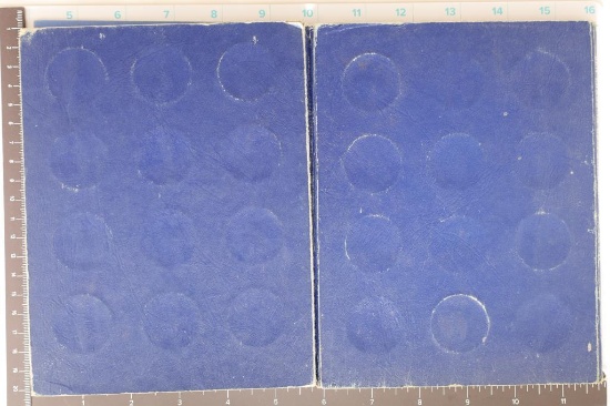 2-USED WHITMAN COIN ALBUMS LIBERTY STANDING