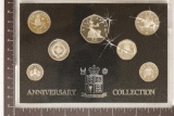 1996 GREAT BRITAIN SILVER PF 6 COIN ANNIVERSARY