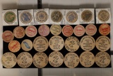 30 ASSORTED WOODEN LARGE & SMALL SIZE WOODEN