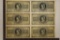 6-1942 GREECE 1000 DRACHMAI BILLS.  ONE HAS SMALL