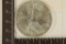 1995 AMERICAN SILVER EAGLE UNC WITH MILK SPOTS