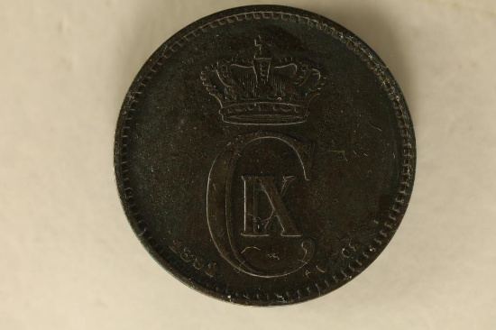 KEY1892-H DENMARK 2 ORE UNC RETAIL IS $350