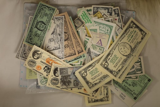 1 POUND OF ASSORTED US & FOREIGN ADVERTISING,