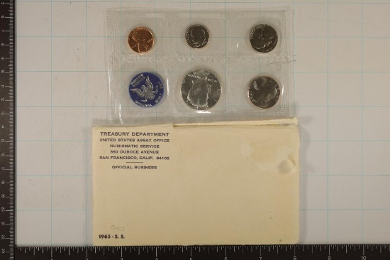 1965 US SPECIAL MINT SET WITH ENVELOPE