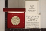 1974 BAHAMAS STERLING SILVER PROOF $2 COIN