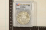 2005 AMERICAN SILVER EAGLE PCGS MS69 20TH