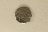 SILVER RUSSIAN WIRE MONEY CIRCA 1532-1584