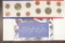 1997 US MINT SET (UNC) P/D (WITH ENVELOPE)