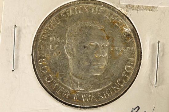 1946 US BOOKER T. WASHINGTON COMMEMORATIVE SILVER