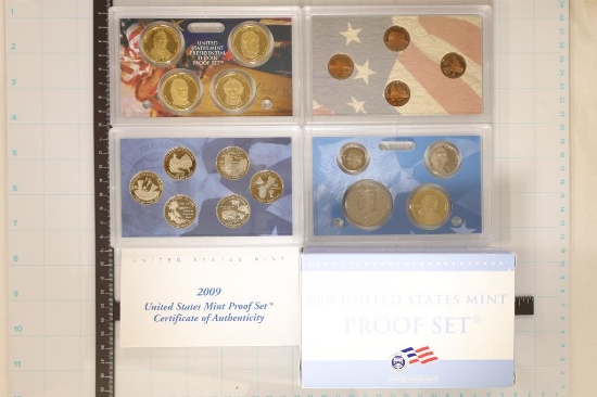 2009 US PROOF SET (WITH BOX) 18 PIECES