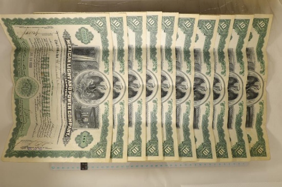 10-1928 VINTAGE MEXICO LIGHT & POWER COMPANY