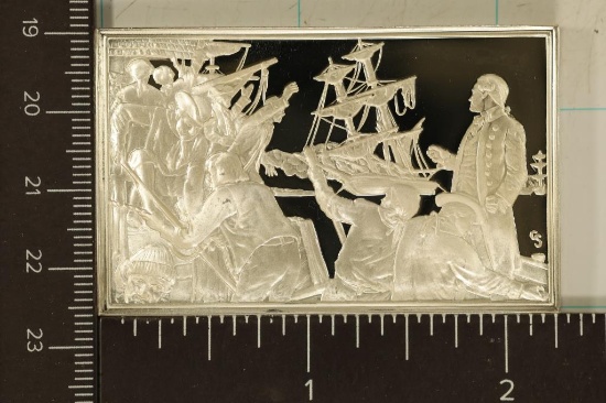 1.86 TROY OZ. PROOF STERLING SILVER INGOT: