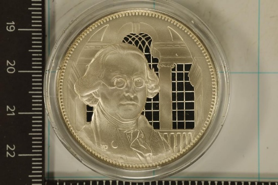 1.03 TROY OZ. PROOF STERLING SILVER ROUND