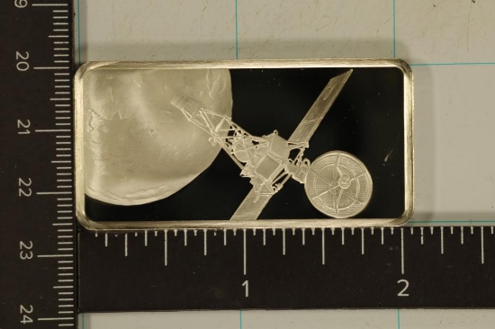 .93 TROY OZ. PROOF STERLING SILVER SPACE INGOT