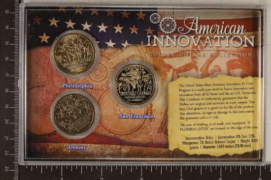 2019-P/D/S AMERICAN INNOVATION DOLLAR SET "GEORGIA