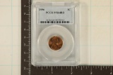 1956 LINCOLN WHEAT CENT PCGS MS64RD