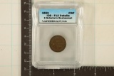 1863 E. SCHULZE'S RESTAURANT STORE TOKEN ICG F12