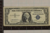 1957-B US $1 SILVER CERTIFICATE STAR NOTE