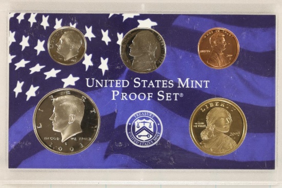 2003 US 50 STATE QUARTERS PROOF SET NO BOX