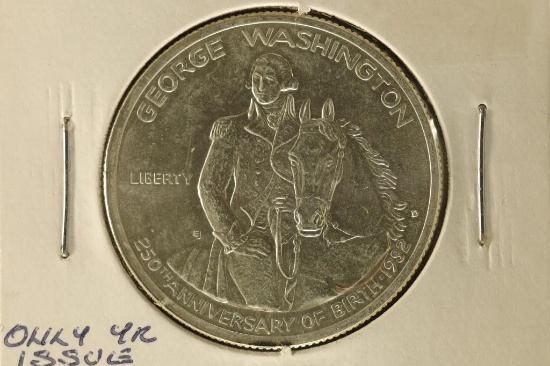 1982-D GEORGE WASHINGTON COMMEMORATIVE SILVER
