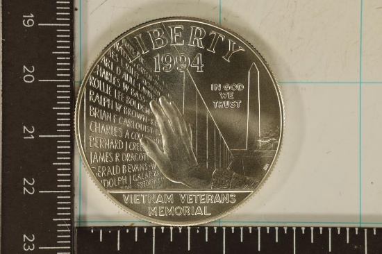 1994-W US UNC SILVER "VIETNAM VETERANS MEMORIAL"